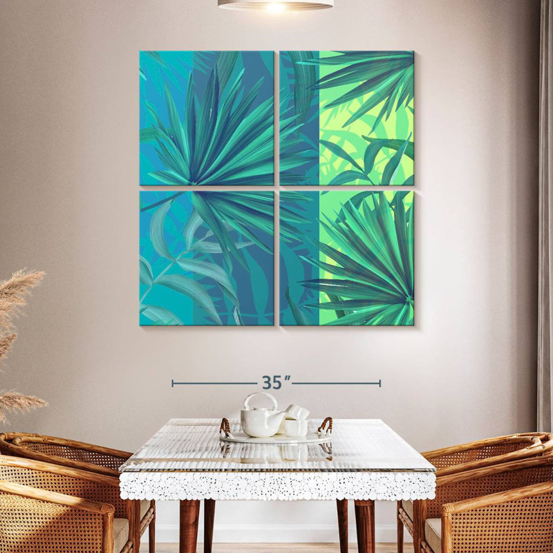 Harnek Tropic Palm Leaves, 45" H x 45" W