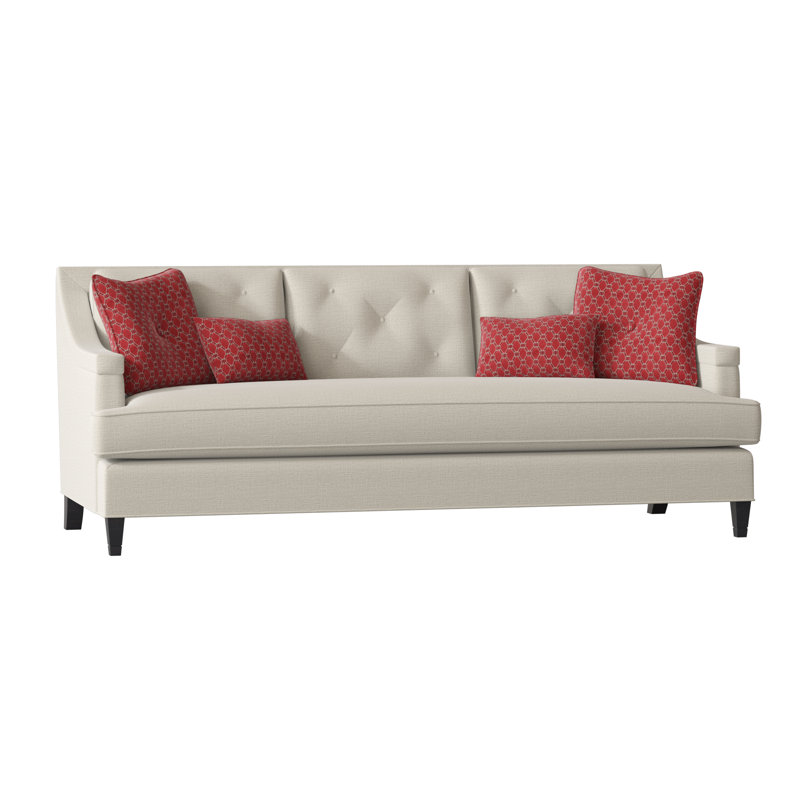 Kennebunkport Sofa, Venice Navy, Espresso, Adobe Rust