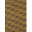 Wool Chevron Area Rug in Brown