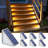 Solar Step Lights For Outside,6 Pack-110523402