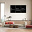 Motivation murale Art-Grit Mindset Ambition, décoration murale, peinture sur toile inspirante