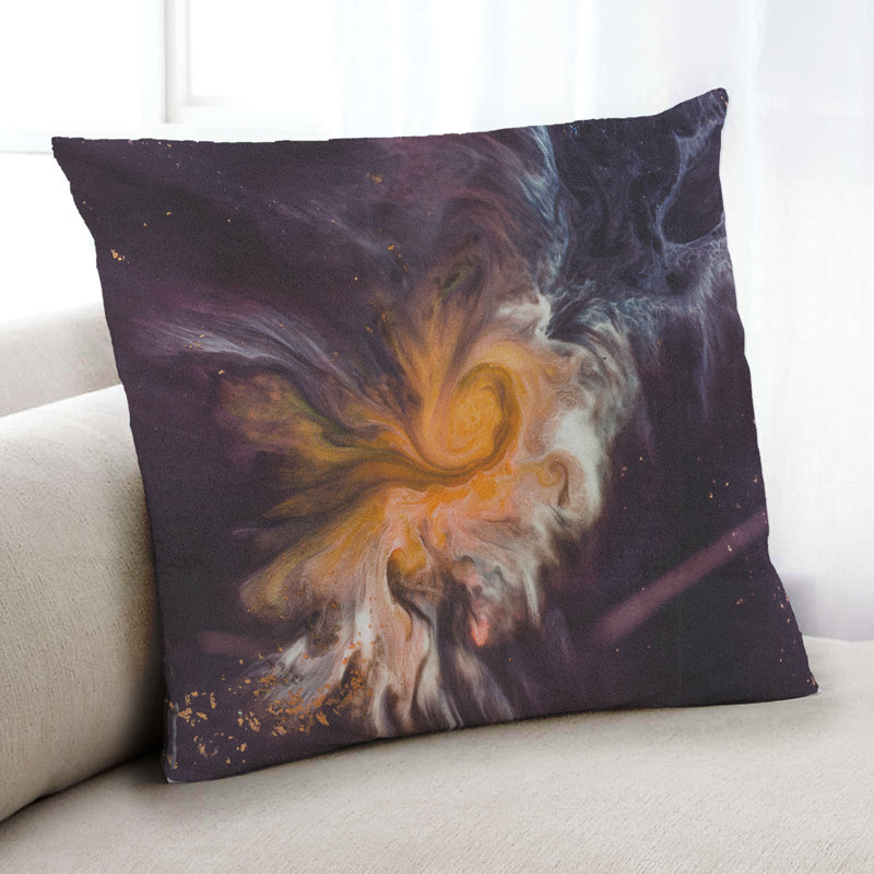 Outdoor Throw Pillow, Microsuede