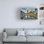 Art mural sur toile tendue - «Mount Regan Reflection» de Rick Berk pour décoration de salon, de chambre à coucher ou de bureau - 22 x 32