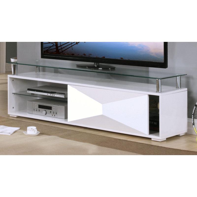 Harrison Unfinished TV Stand for TVs up to 50", White