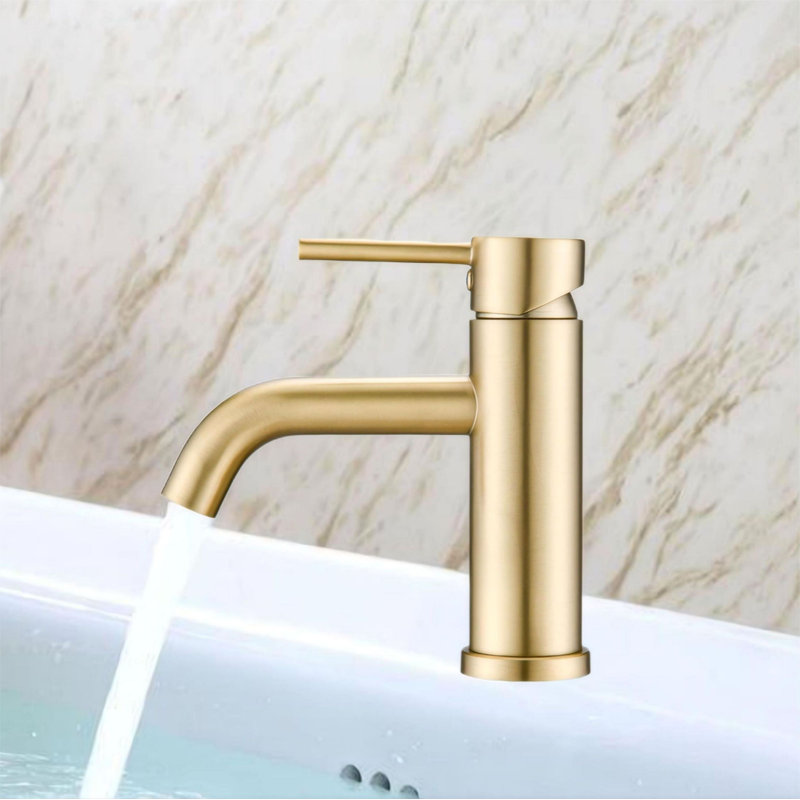 Bathroom Faucet with Drain Assembly