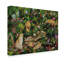 «Exotic Jungle», reproduction de peinture acrylique sur toile tendue-31879561