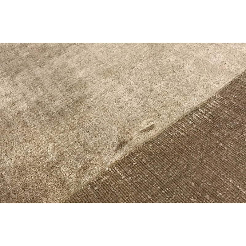 Wool Area Rug in Camel, Rectangle 8'10" x 11'4"