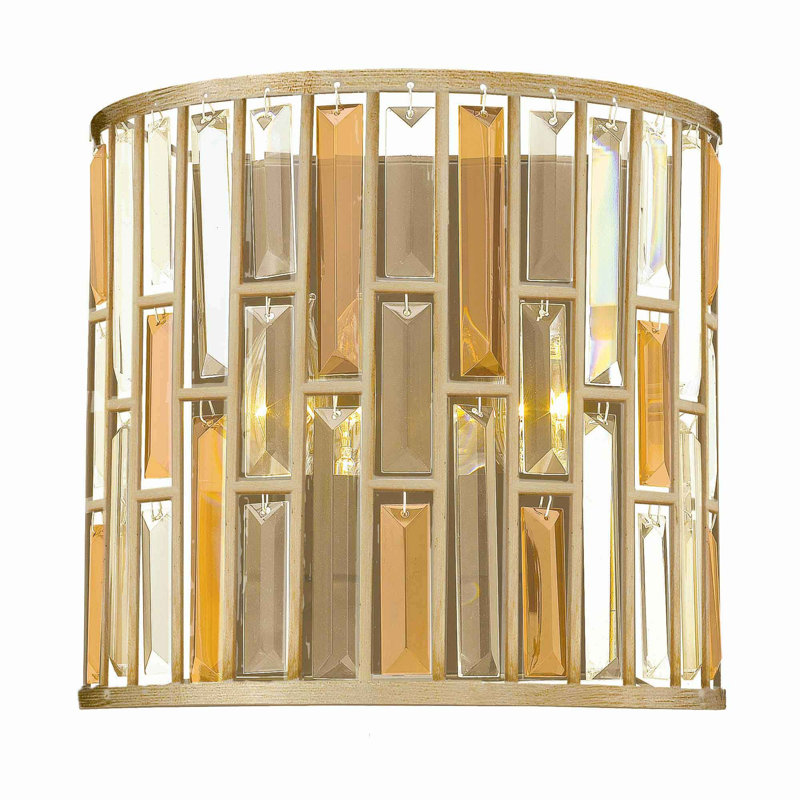 Ernberg Flush Mounted Sconce, Silver