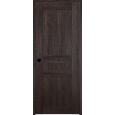 Avon 07 2R DIY-Friendly Paneled Manufactured Wood Single Swing Door