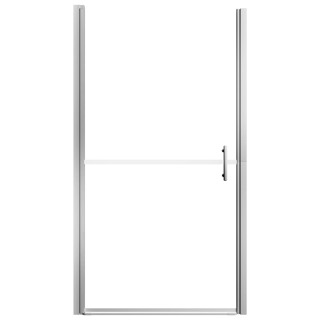 Ballycor Hinged Semi-Frameless Shower Door with Frosted Glass