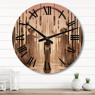 Horloge murale Norvella