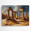 Art mural en métal Sci Fi Desert Sand-638269820