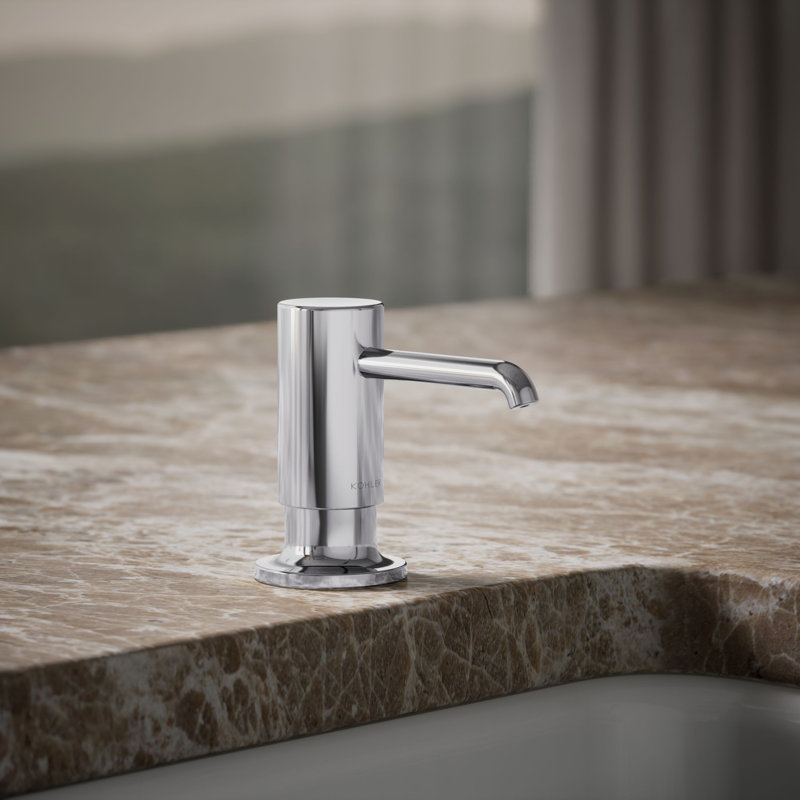 Purist Soap/Lotion Dispenser, Polished Chrome