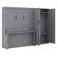 Lit escamotable avec placard Culbreth-580450616