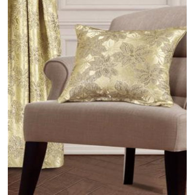 Itzel Floral Square Throw Pillow Cover