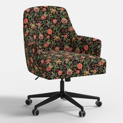 Chaise de bureau Cambridge en cacao Gracie
