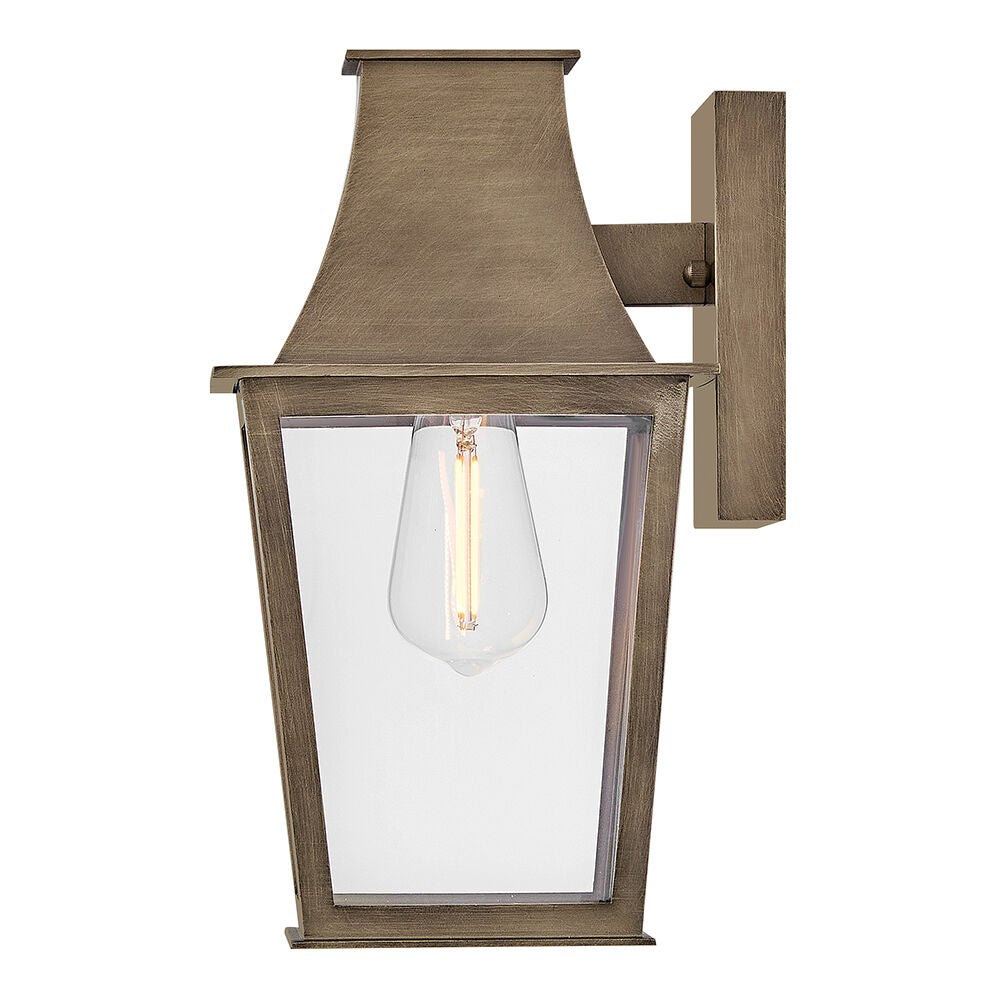 Hinkley Georgetown Outdoor Wall Lantern, Burnished Bronze