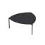 Table basse moderne avec structure en métal, couleur anthracite, 35,4 x 15,7 x 35,0 pouces | 100% panneau de particules enduit de mélamine, épaisseur: 0,7 pouce | Design élégant et durable pour les salons, élégant et fonctionnel
