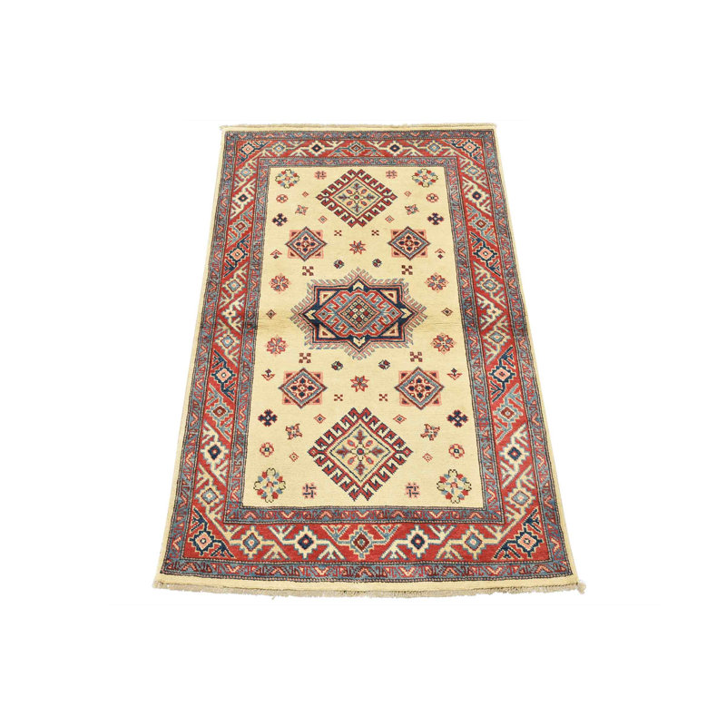 Tapis unique en laine nouvel âge 3 pi 2 po x 5 pi Ethelren