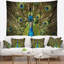 Tapisserie du grand paon Animal-28485182