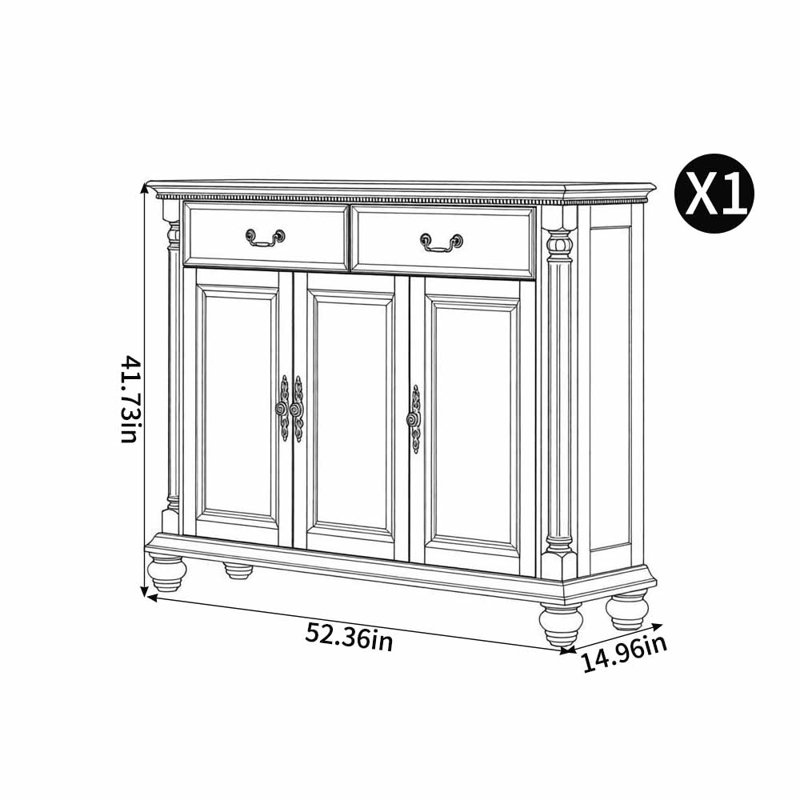 Armoire à chaussures de luxe américaine légère