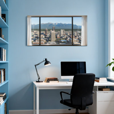 Scenic & Cityscapes Cityscape With Mountains And Buildings View Z251225161612195242