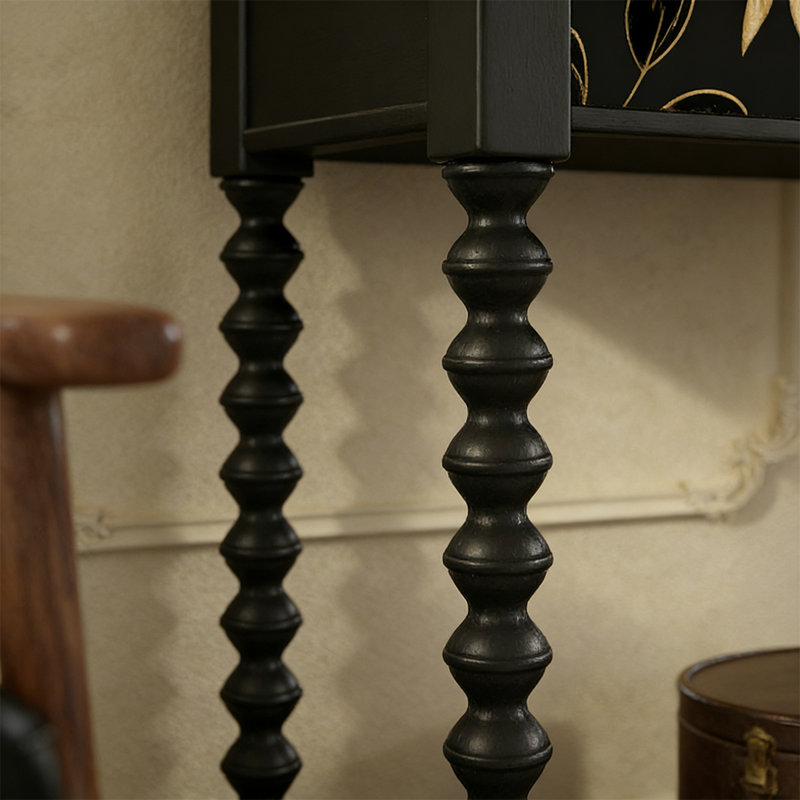 Modern Roman Column Retro Console Table