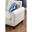 En forme de L avec rangement jumelé en beige, ensemble de 4 sièges pour des rassemblements décontractés, deux coussins décoratifs, accoudoirs arrondis, touffetage subtil, garniture cloutée, structure en bois massif et d'ingénierie, beige rembourré de mousse 3,-1785048409