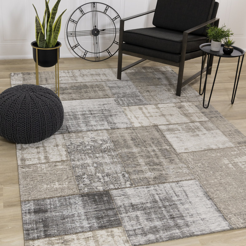 Tapis antidérapant Lirien, Rectangle 7 pi 10 po x 10 pi 10 po
