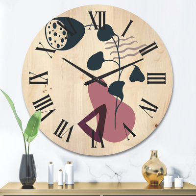 Horloge murale élémentaire