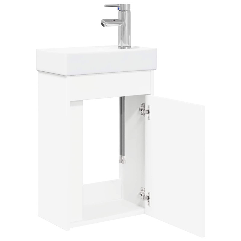 405 mm Bathroom Vanity, White