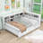 Sydia 2 Drawers Wood DayBed with and Shelves and USB Charging Ports-1563825375-1563825360