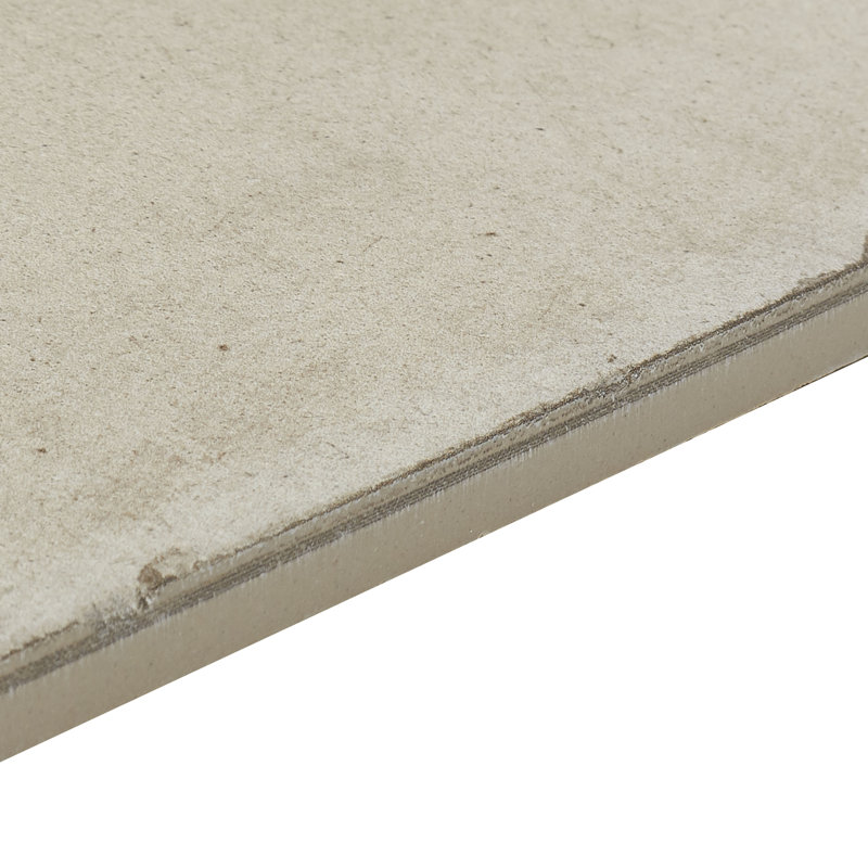 Carreau simple en porcelaine 8 "x 8" Encausto Deco, Ambre
