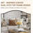 Dual Arch Scalloped Rectangular Bathroom Wall Mirror | Stainless Steel Frame-214319094-218507876