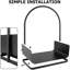 Sermet 45cm W Metal Log Rack