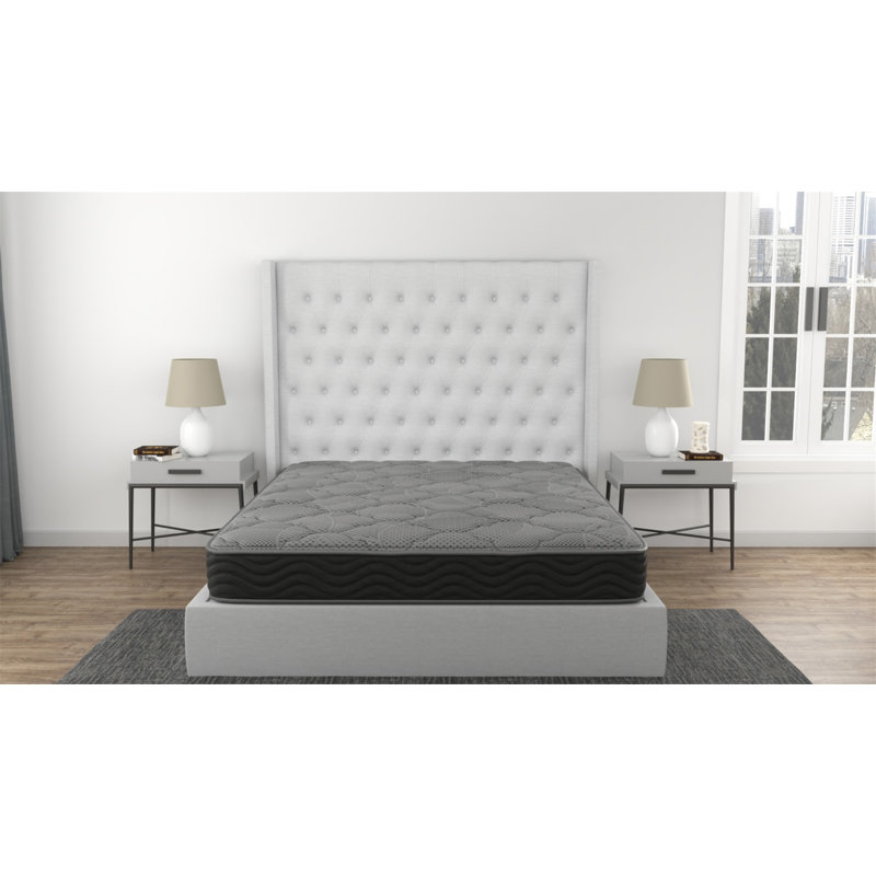 Matelas à ressorts ensachés 8 po CS Hybrid, 8", Grand lit