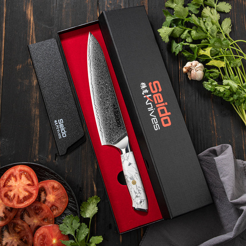 Seido Knives Takoizu Gyuto 8'' Chef's Knife