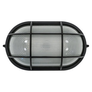 Oval LED Outdoor Bulkhead - 11"H - 3CCT Selectable