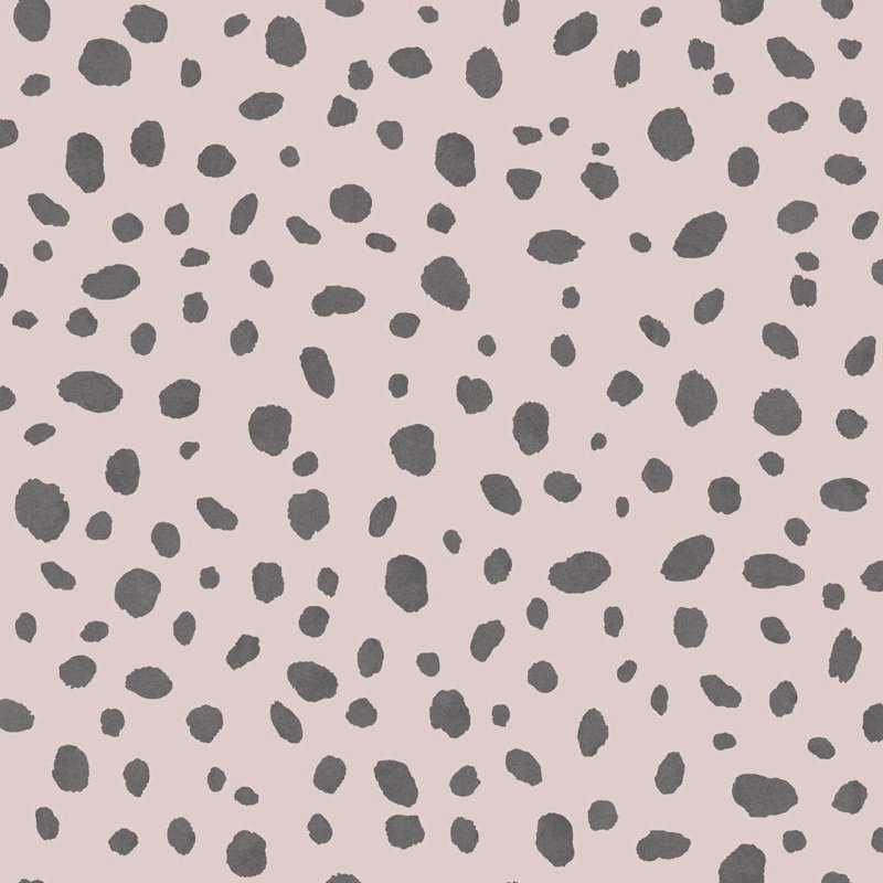 Solid Dalmatian Pink Indulgence Paper 10m x 53cm Wallpaper Roll