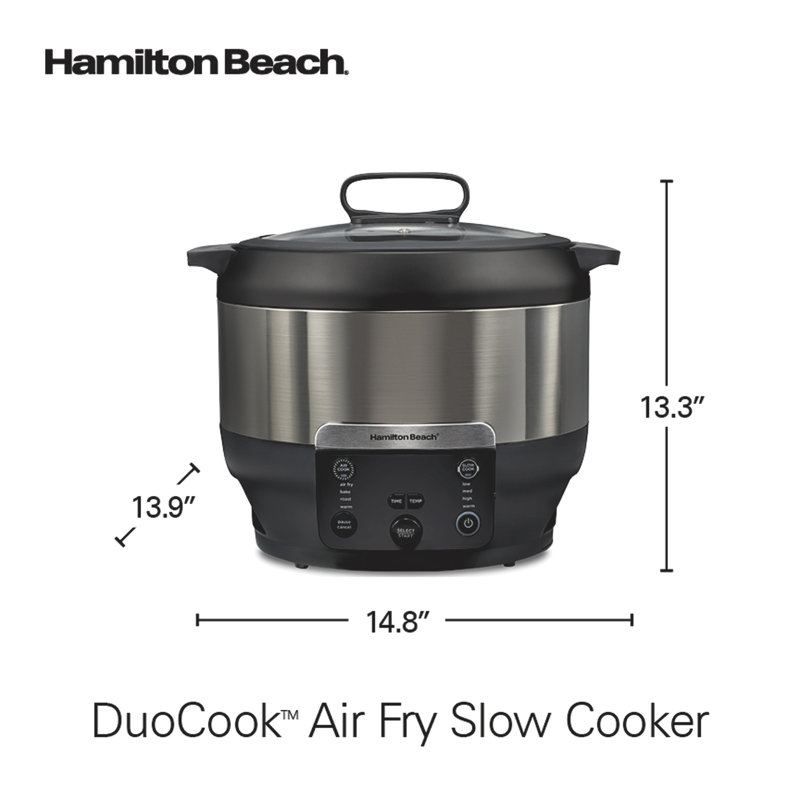 Hamilton Beach DuoCook Air Fry Slow Cooker