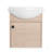 Bathroom Vanity With Ceramic Sink,Wall Mounting Design