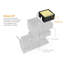 Rangement de bureau empilable-1537624710
