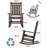 Wolak HDPE Rocking Adirondack Chair-1727373194