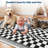 Washable Rugs for Living Room Modern Abstract Checkered Area Rugs Non Slip Carpet Indoor Stain Resistant Carpet for Dining Room Playroom Nursery-1742533914-1742533891