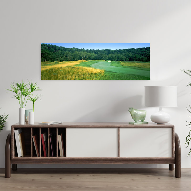 Golf Course Valhalla Golf Club Louisville Jefferson County Kentucky USA by Chris John/PDI - Wrapped Canvas Panoramic Print