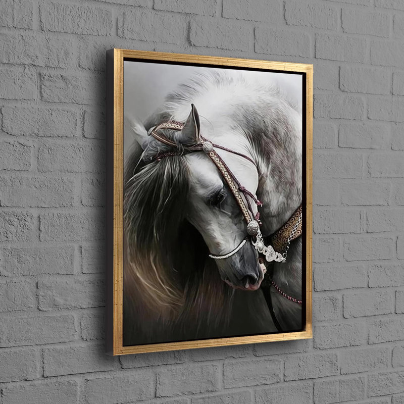 Print on Canvas, Gold Floater Framed, 40 cm H x 60 cm W