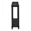 Ensemble de 2 tables de bout étroites avec tablette New Ridge Home Goods Harrison