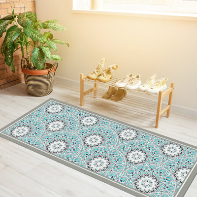Davanti Vinyl Floor Mat - Mediterranean Collection