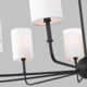 Rowley 9 Light Metal Dimmable Chandelier