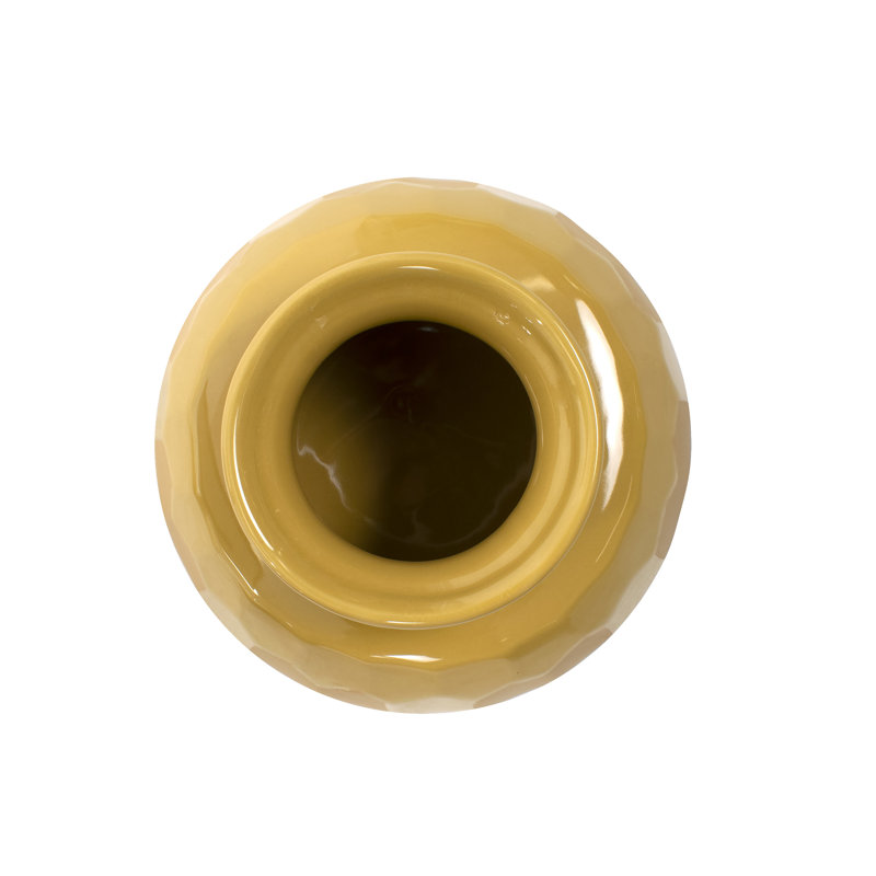 Golden Bee Ceramic Vase- Small